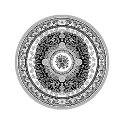 NOUR 9528D (Round, 160X160, GRIS CLAIRE)