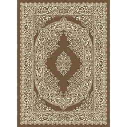 MELODIE 8905B (Rectangulaire, 190X275, BRUN PALE_IVOIRE)