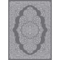 MELODIE 8903B (Rectangulaire, 190X275, GRIS FONCE_GRIS CLAIRE)