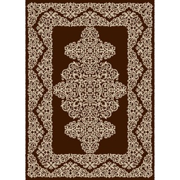 SHIRAZ 8045A (Rectangular, 165X230, MARRON CHOCO)