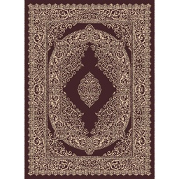 ميلودي 8905B (مستطيل, 190X275, لون الشوكلاطة البنية / عاجي)