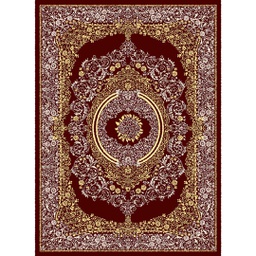 ميلودي 8904A (مستطيل, 190X275, لون القهوة البني / قشدي)