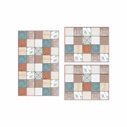 AMIRA 0323D (Rectangular, ( T 49X80 + 2T 49X40 ), MULTI COULEURS, Tuft)