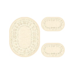 ANKARA 6992A (Oval, ( O 100X130 + 2O 60X100 ), CREME)