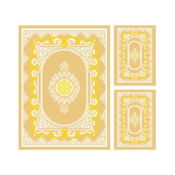 PLAZA 92380 (Rectangulaire, ( T 160X220 + 2T 60X110 ), SAUMON)