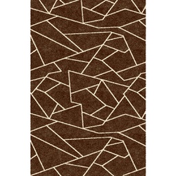 NOUR 9621K (Rectangular, 250X400, MARRON CAFE)