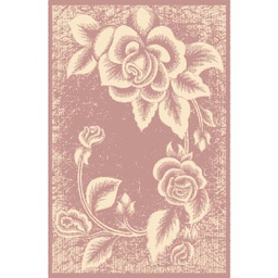 NOUR 60779 (Rectangulaire, 200X275, BOIS DE ROSE)