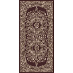 MELODIE 8904B (Rectangulaire, 190X400, MARRON CHOCO_IVOIRE)