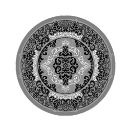 NOUR 9532C (Rond, 160X160, GRIS FONCE)