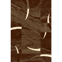 NOUR 9658A (Rectangular, 200X275, MARRON CAFE)