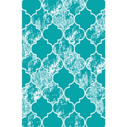 NOUR 9654L (Rectangulaire, 200X275, BLEU TURQUOISE)