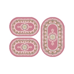 PLAZA 92380 (Oval, ( O 80X130 + 2O 65X100 ), BOIS DE ROSE)