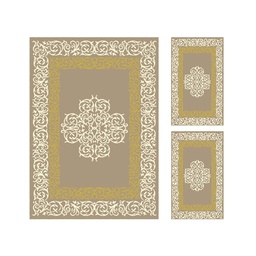 PLAZA 96760 (Rectangulaire, ( T 150X230 + 2T 60X115 ), IVOIRE)