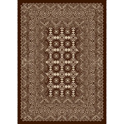 SHIRAZ 7607A (Rectangular, 165X230, MARRON CHOCO)