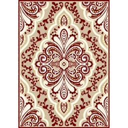 BRAGA 95660 (Rectangular, 200X280, BORDEAUX)