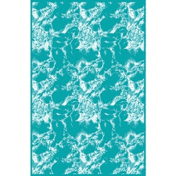 NOUR 95982 (Rectangulaire, 200X275, BLEU TURQUOISE)