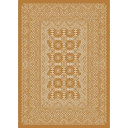 SHIRAZ 7607A (Rectangular, 165X230, MARRON MIEL)