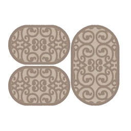 BRAGA 96660 (Oval, ( O 80X130 + 2O 65X100 ), MARRON BRONZE)
