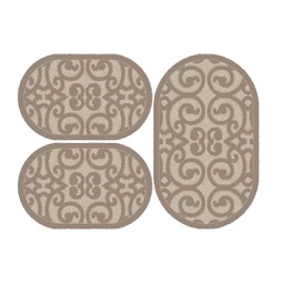 BRAGA 96660 (Oval, ( O 80X130 + 2O 65X100 ), MARRON BRONZE)