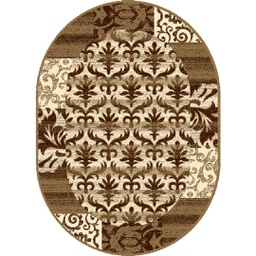 NOUR 9526A (Oval, 200X150, BEIGE)