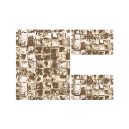 ANKARA 88890 (Rectangulaire, ( T 100X130 + 2T 60X100 ), MARRON CAFE)