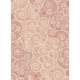 NOUR 9656F (Rectangulaire, 200X275, BOIS DE ROSE)