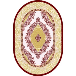 ISHRAK 8505C (Oval, 200X150, BORDEAUX)