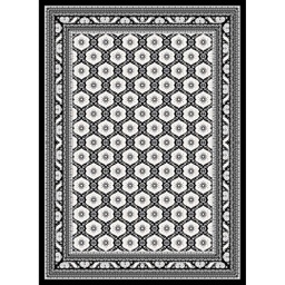 MELODIE 8660C (Rectangular, 190X275, NOIRE_GRIS CLAIRE)