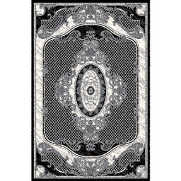 MELODIE 8661C (Rectangulaire, 190X275, NOIRE_GRIS CLAIRE)