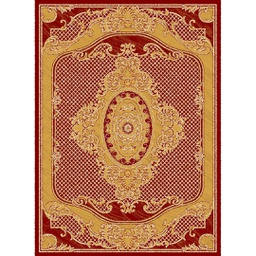 MELODIE 8661E (Rectangular, 190X275, BORDEAUX_CREME)