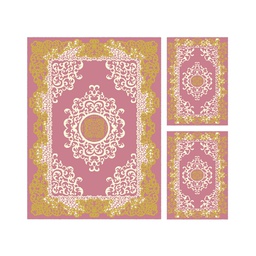 PLAZA 92351 (Rectangulaire, ( T 160X220 + 2T 60X110 ), BOIS DE ROSE)