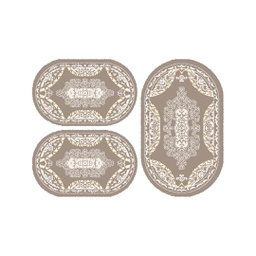 PLAZA 92371 (Oval, ( O 80X130 + 2O 65X100 ), IVOIRE)