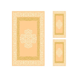 PLAZA 96760 (Rectangulaire, ( T 150X230 + 2T 60X115 ), SAUMON)