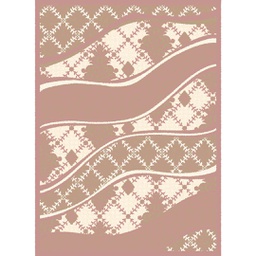 SHIRAZ 9219A (Rectangulaire, 200X275, BOIS DE ROSE)