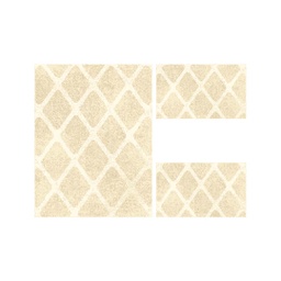 ANKARA 79900 (Rectangular, ( T 100X130 + 2T 60X100 ), CREME)