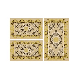 PLAZA 92350 (Rectangular, ( T 80X130 + 2T 65X100 ), BEIGE)