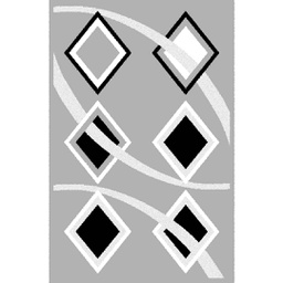 CIRTA 93020 (Rectangulaire, 210X270, GRIS CLAIRE)