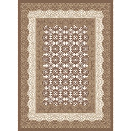 SHIRAZ 7607A (Rectangular, 200X275, BRUN PALE)