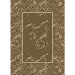 NOUR 96222 (Rectangular, 160X230, BRUN PALE)