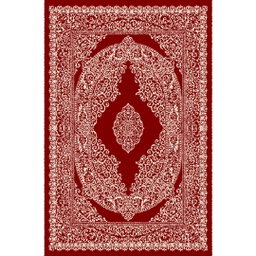 ميلودي 8905B (مستطيل, 190X150, أحمر عنابي / قشدي)