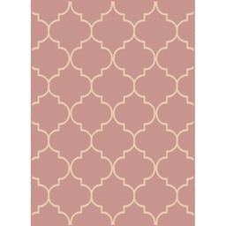 MELODIE 97891 (Rectangular, 190X275, BOIS DE ROSE_IVOIRE)