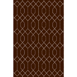 MELODIE 9795D (Rectangular, 190X275, MARRON CAFE_IVOIRE)