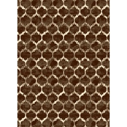 NOUR 96199 (Rectangular, 200X275, MARRON CAFE)