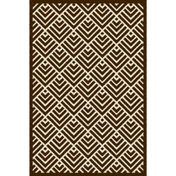 CIRTA 97810 (Rectangulaire, 180X270, MARRON BORDEAUX)