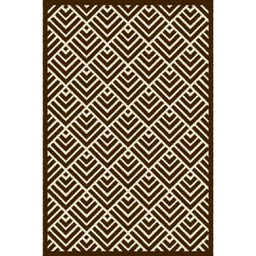 CIRTA 97810 (Rectangular, 180X270, MARRON BORDEAUX)