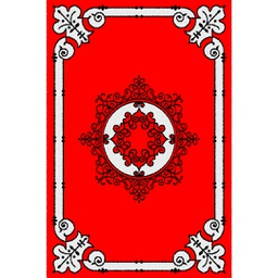 CIRTA 93085 (Rectangulaire, 180X270, ROUGE)