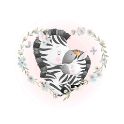 RUBIS 1563A (Round, 120X120, MULTI COULEURS, Lamination)