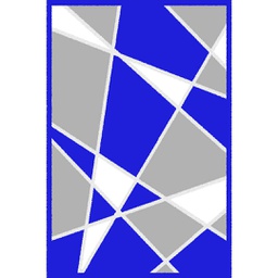 CIRTA 97840 (Rectangulaire, 180X270, BLEU ROI)