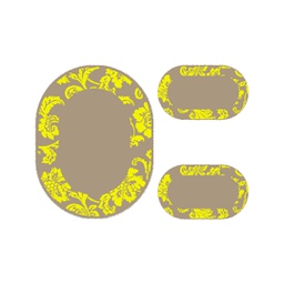 PLAZA 96780 (Oval, ( O 100X130 + 2O 60X100 ), IVOIRE)