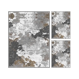 RUBIS 1244A (Rectangular, ( T 80X110 + 2T 55X80 ), MULTI COULEURS, Lamination)